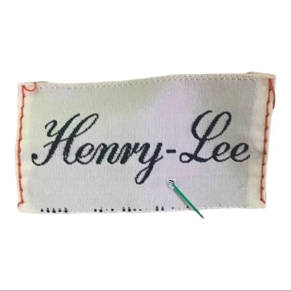 VINTAGE 1960’s Henry Lee knit belted dress MINT CONDITION! - Picture 9 of 10